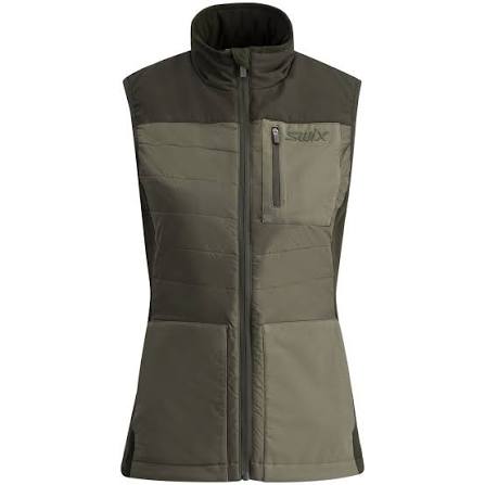 Swix Horizon Primaloft Vest Women Olive/Dark Olive 48101
