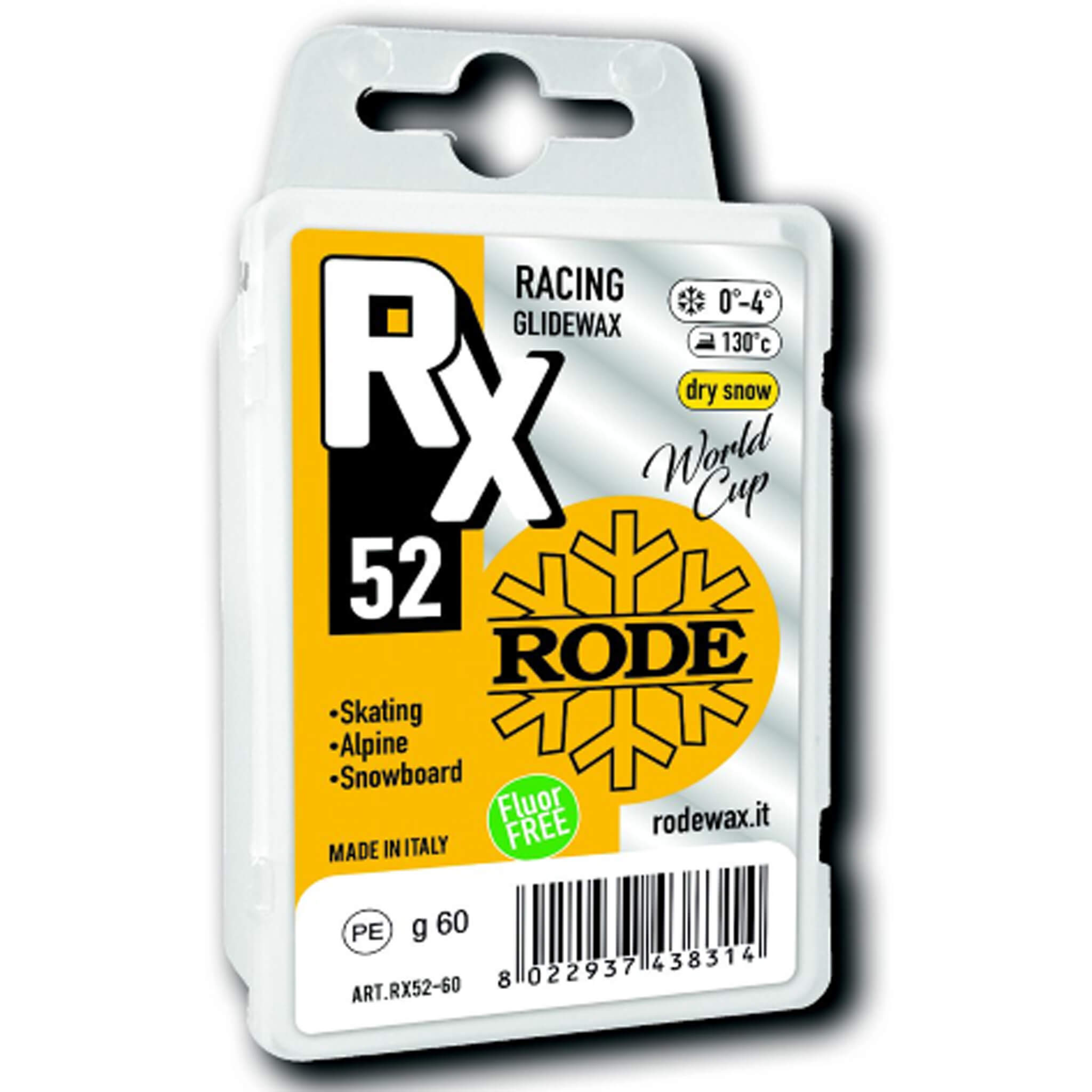 Rode WC Racing Glide Wax 60g | Boulder Nordic & Cycle Sport