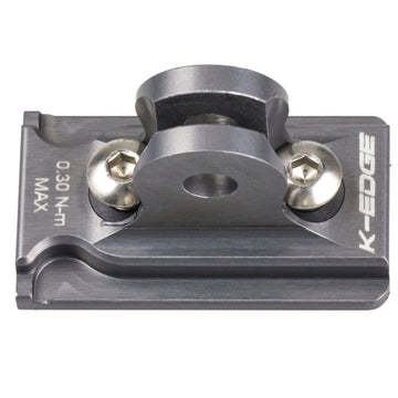 K-EDGE NiteRider Adapter K-EDGE Go Big Mounts Combo Mounts Gun Metal