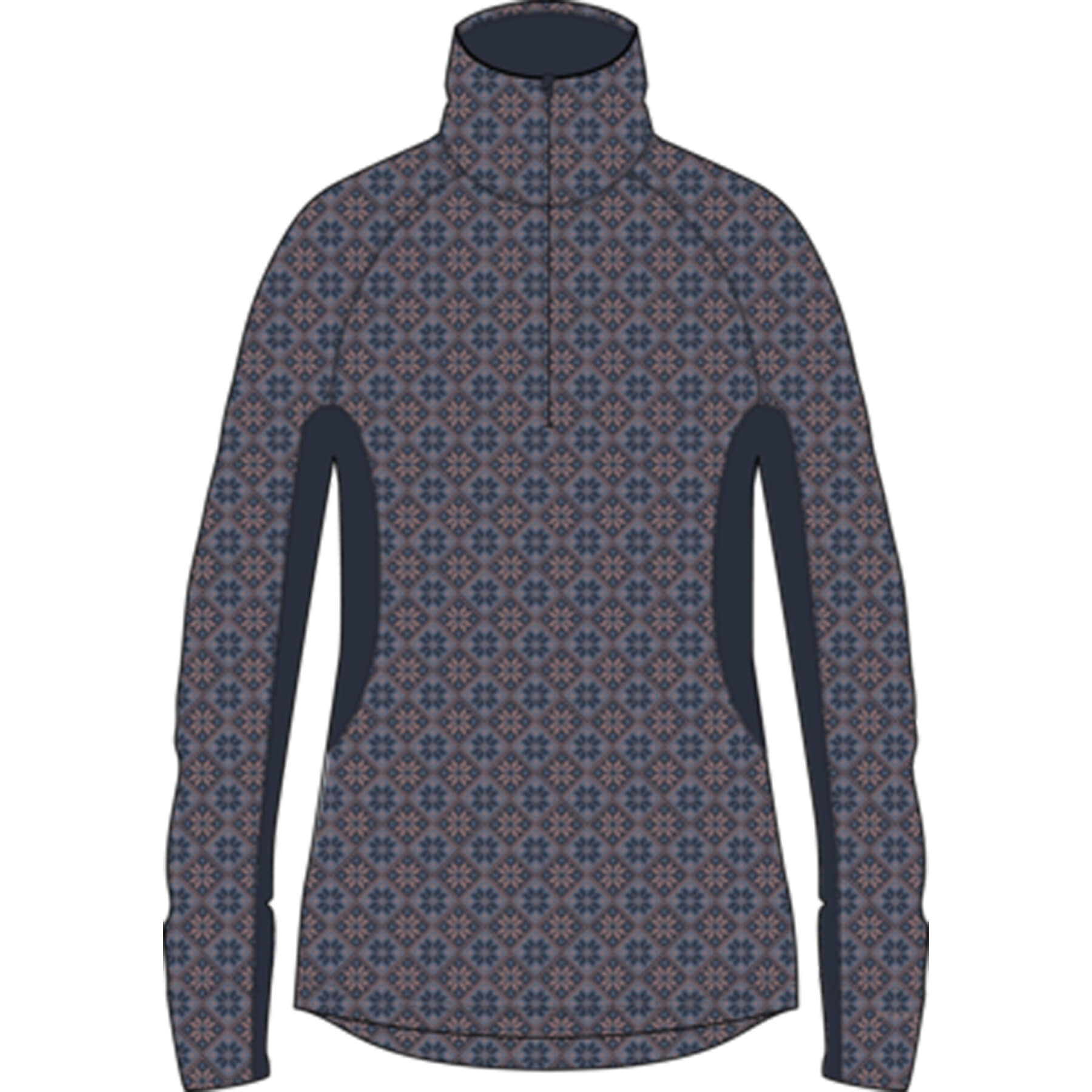 Kari Traa Rose Light Baselayer Half Zip Women | Boulder Nordic