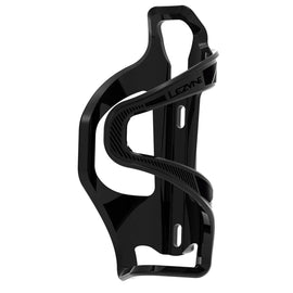 Lezyne Flow SL Water Bottle Cage - Left Side Entry Enhanced Graphics Black