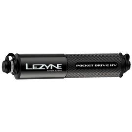 Lezyne Pocket Drive HV Frame Pump - Gloss Black