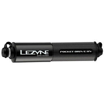 Lezyne Pocket Drive HV Frame Pump - Gloss Black