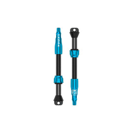 Lezyne CNC TLR Tubeless Valve Pro 60mm Blue Pair