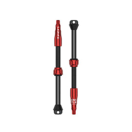 Lezyne CNC TLR Tubeless Valve Pro 80mm Red Pair