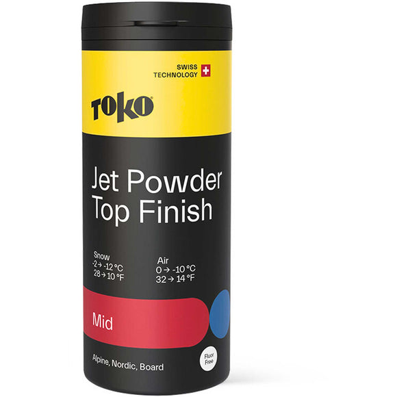 Toko Prepared skiwax - Jet Powder Top Finish 30g