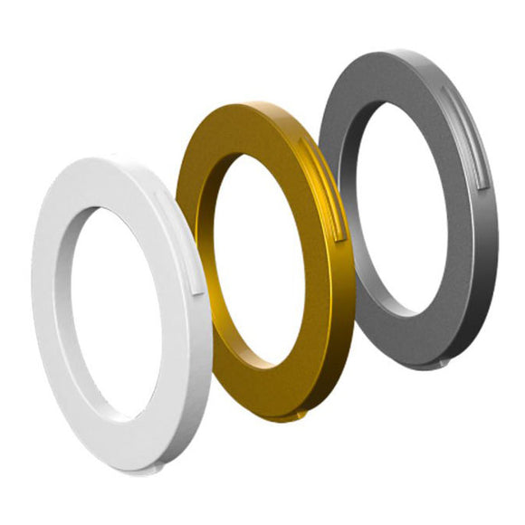 Magura 2-Piston Caliper Colored Cover Kit for one Caliper White Gold Silver