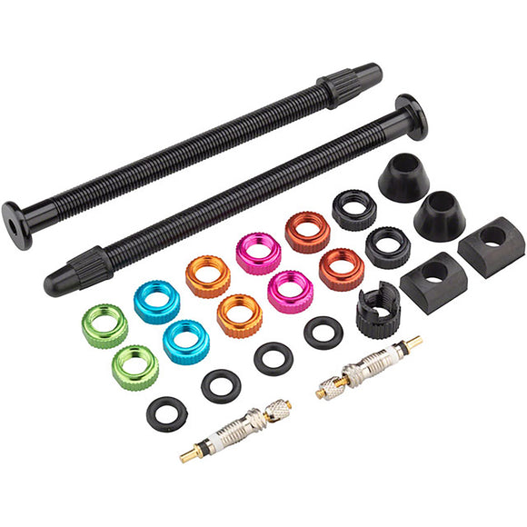 Orange Seal Versa Valve Tubeless Valve Stem 80mm Pair