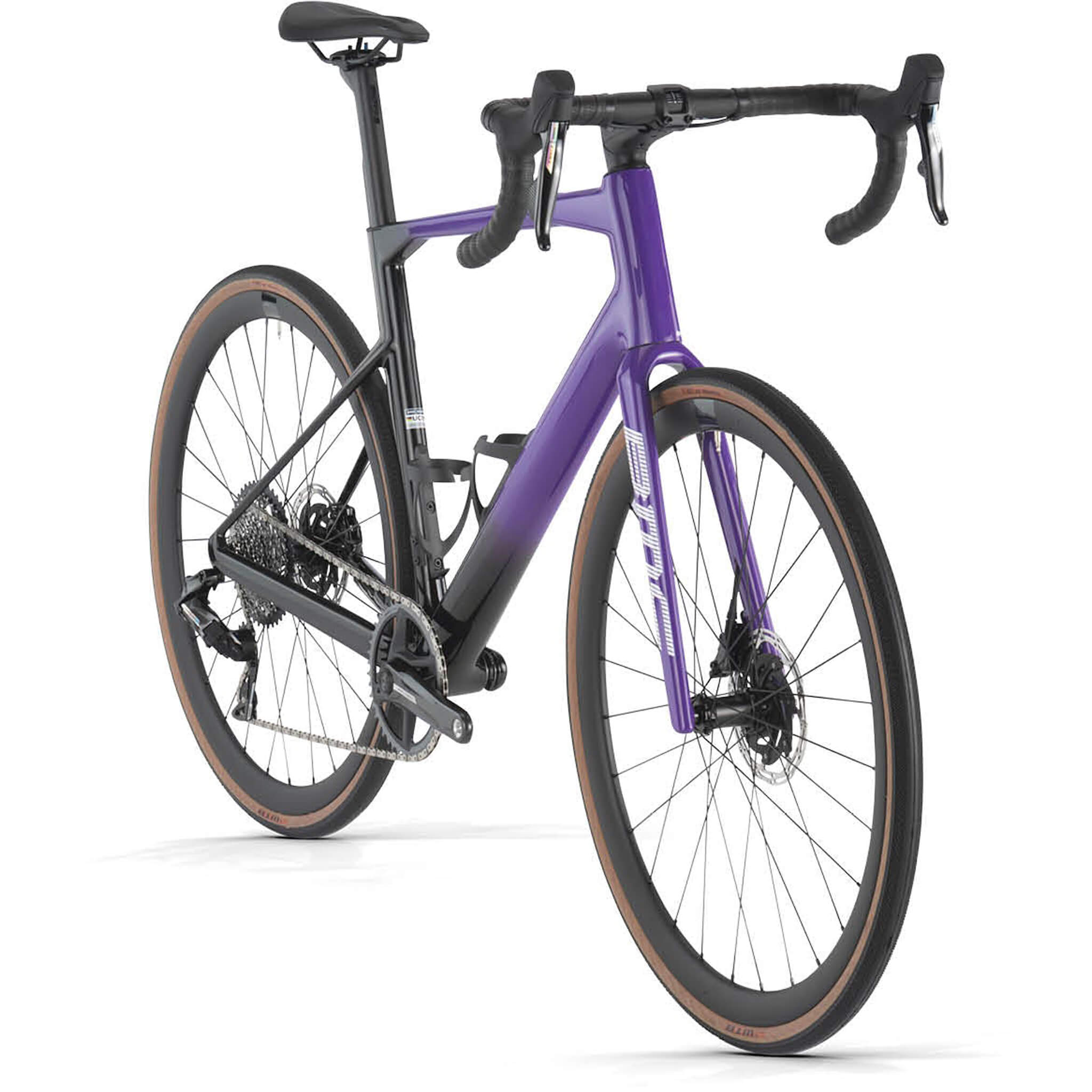 gravel bike 47 cm BMC Roadmachine 01 X One Disc Bike — Purple / Black / 47cm