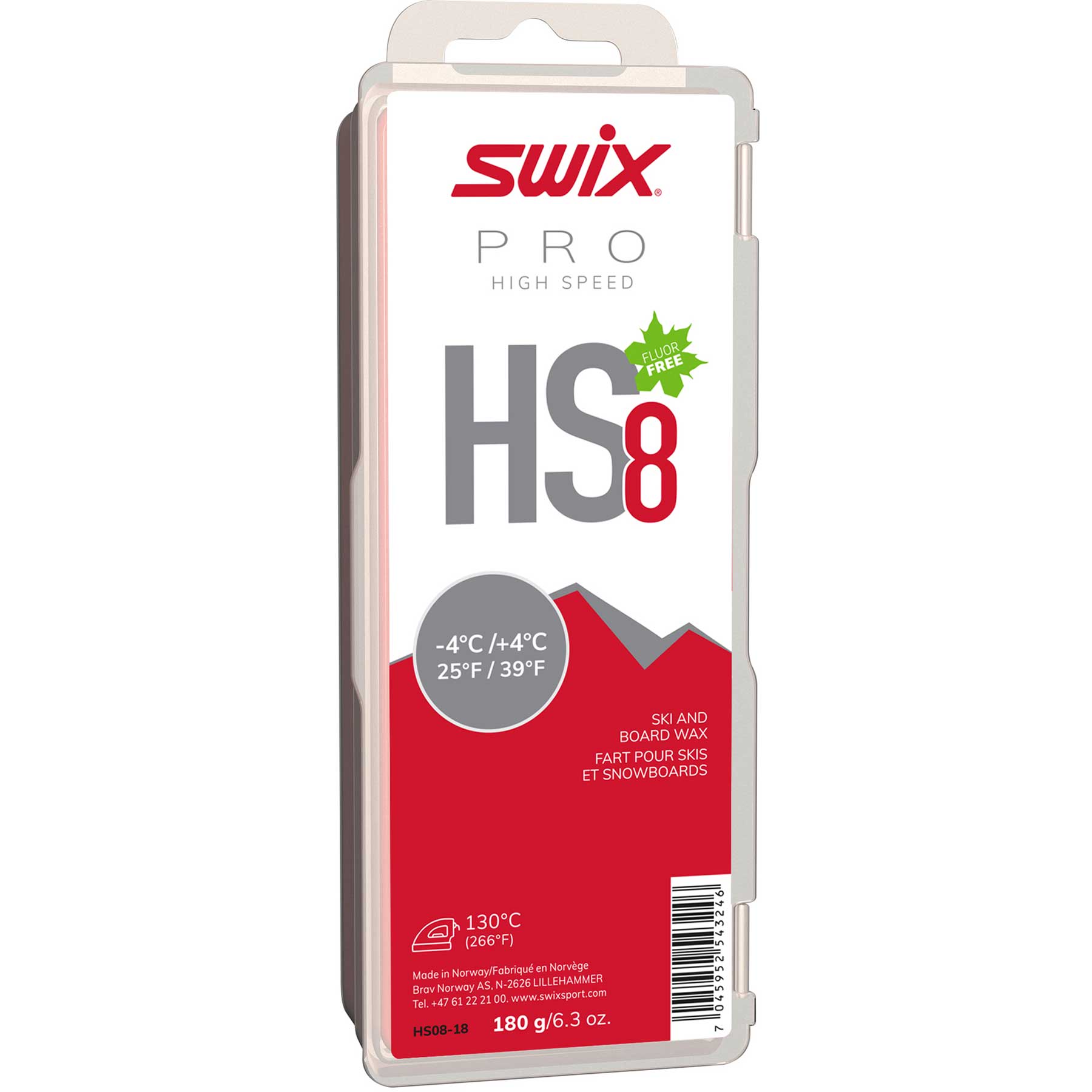 Swix HS High Speed Glide Wax 180g | Boulder Nordic & Cycle Sport
