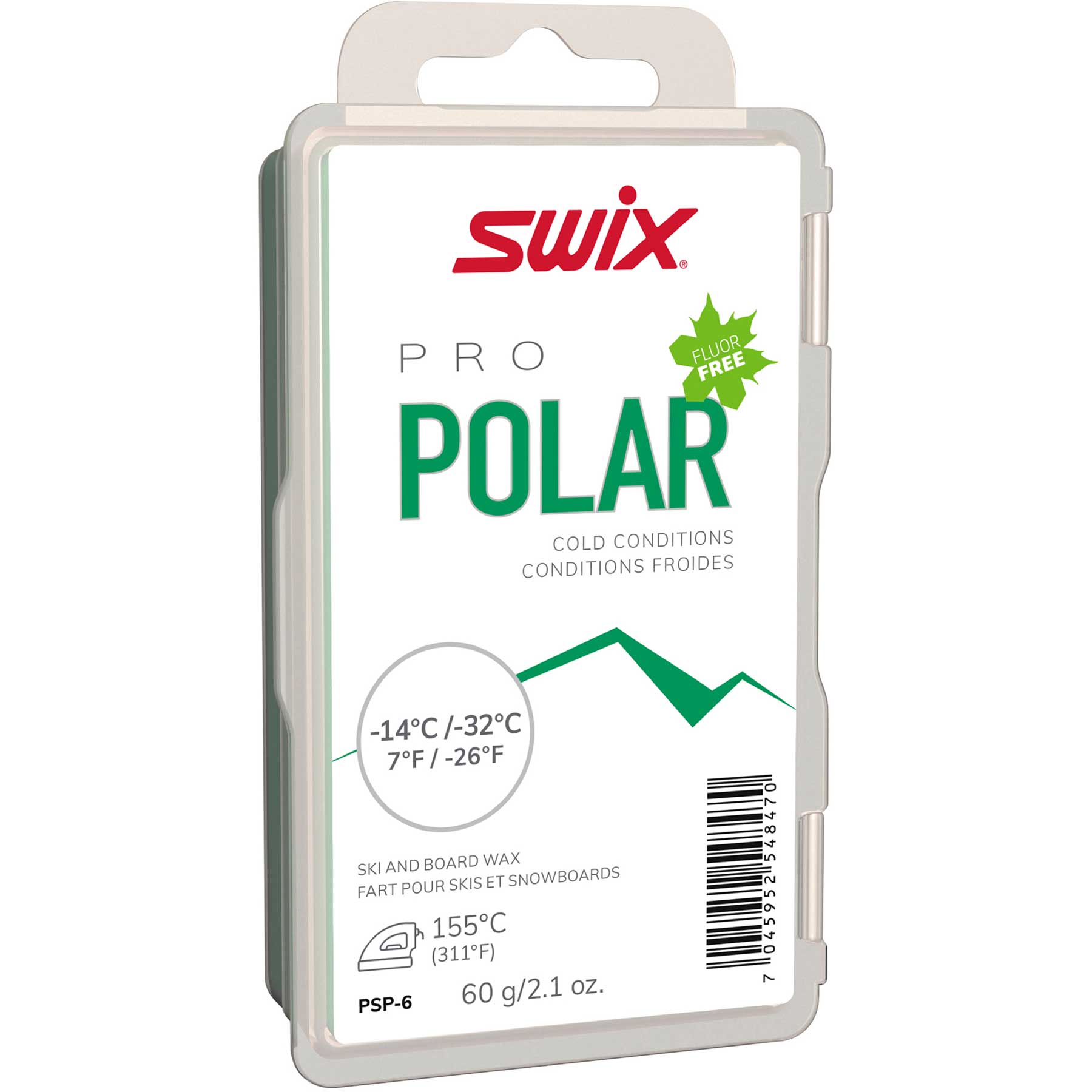 Swix PSP Polar Ski Snowboard Glide Wax - Thumbnail 2