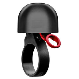 Spurcycle Compact Bell 22.2mm Black/Red