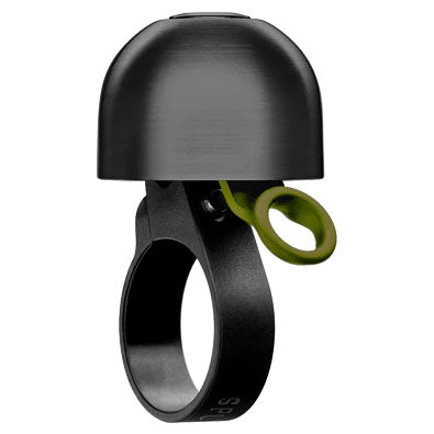 Spurcycle Compact Bell 22.2mm Blk/YelGrn