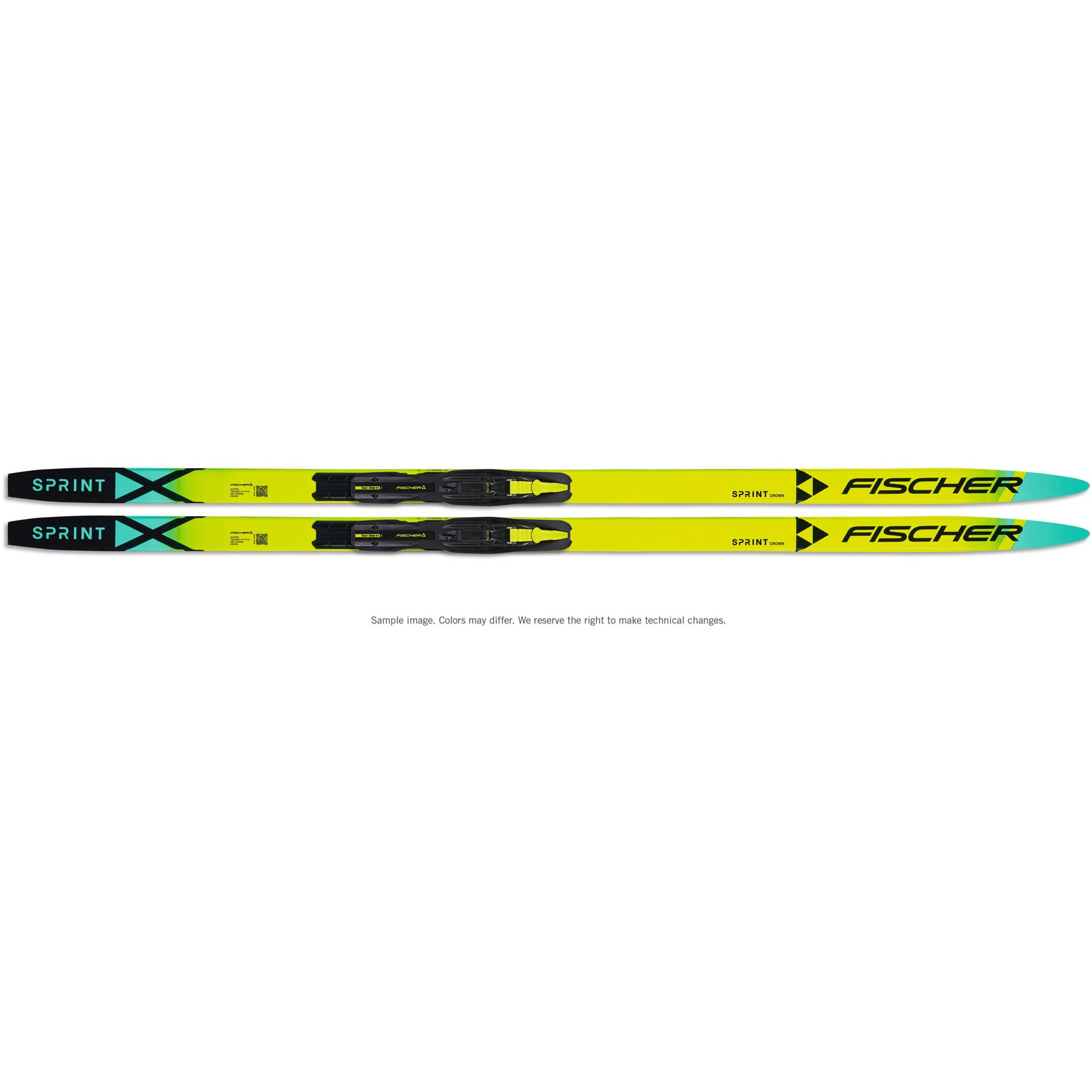 Fischer Sprint Crown Mounted JR Ski