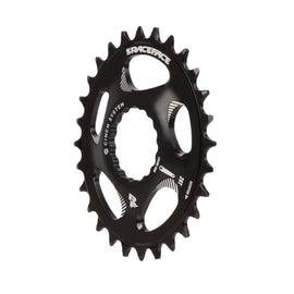 RaceFace Narrow Wide Oval Chainring: Direct Mount CINCH 28t Black