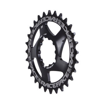 RaceFace Narrow Wide Chainring: Direct Mount 3-Bolt Compatible 28t Black