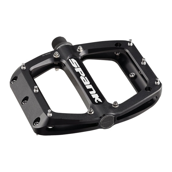 Spank Spoon 110 Pedals - Platform Aluminum 9/16" 110mm Wide Black