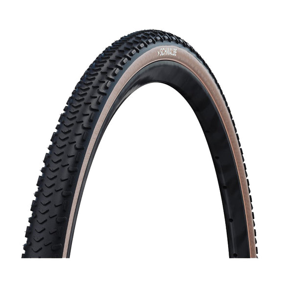 Schwalbe G-One RX Tire - 700 x 40 Tubeless Folding BLK/Transparent Evolution Line Pro Addix Race