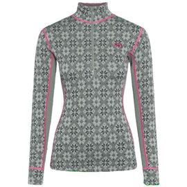 Kari Traa Rose Half-Zip Base Layer Top - 100% Merino Wool W - 0
