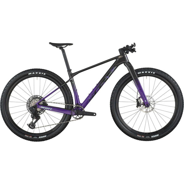 Scott Scale Gravel 10 in Carbon Black and Indigo Purple