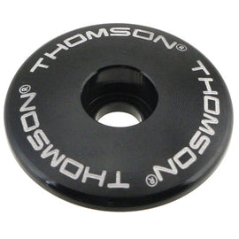 Thomson Aluminum Stem Cap 1-1/8" Black