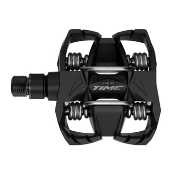 Time MX Pedals - Dual Sided Clipless with Platform Aluminum 9/16" Black C1
