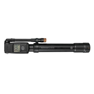 Topeak Mountain Digital Shock/Tire Mini Pump - 2Stage 300psi Black