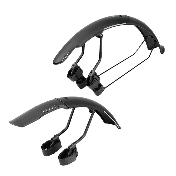 Topeak Tetrafender G1 / G2 Fender Set - Fits Up To 650/700 x 50 Gravel Tire BLK