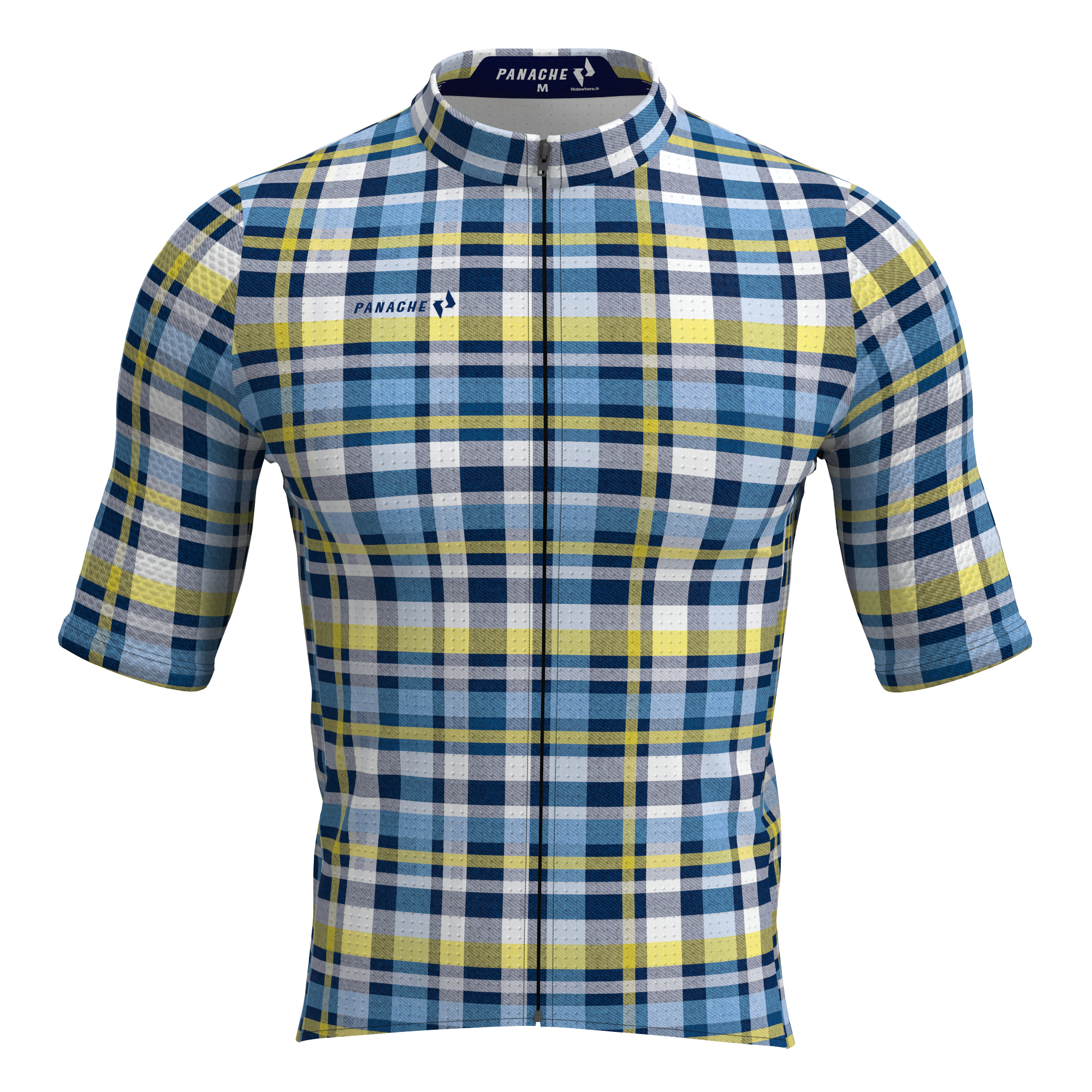 Panache Pro Air Jersey - Denim Plaid