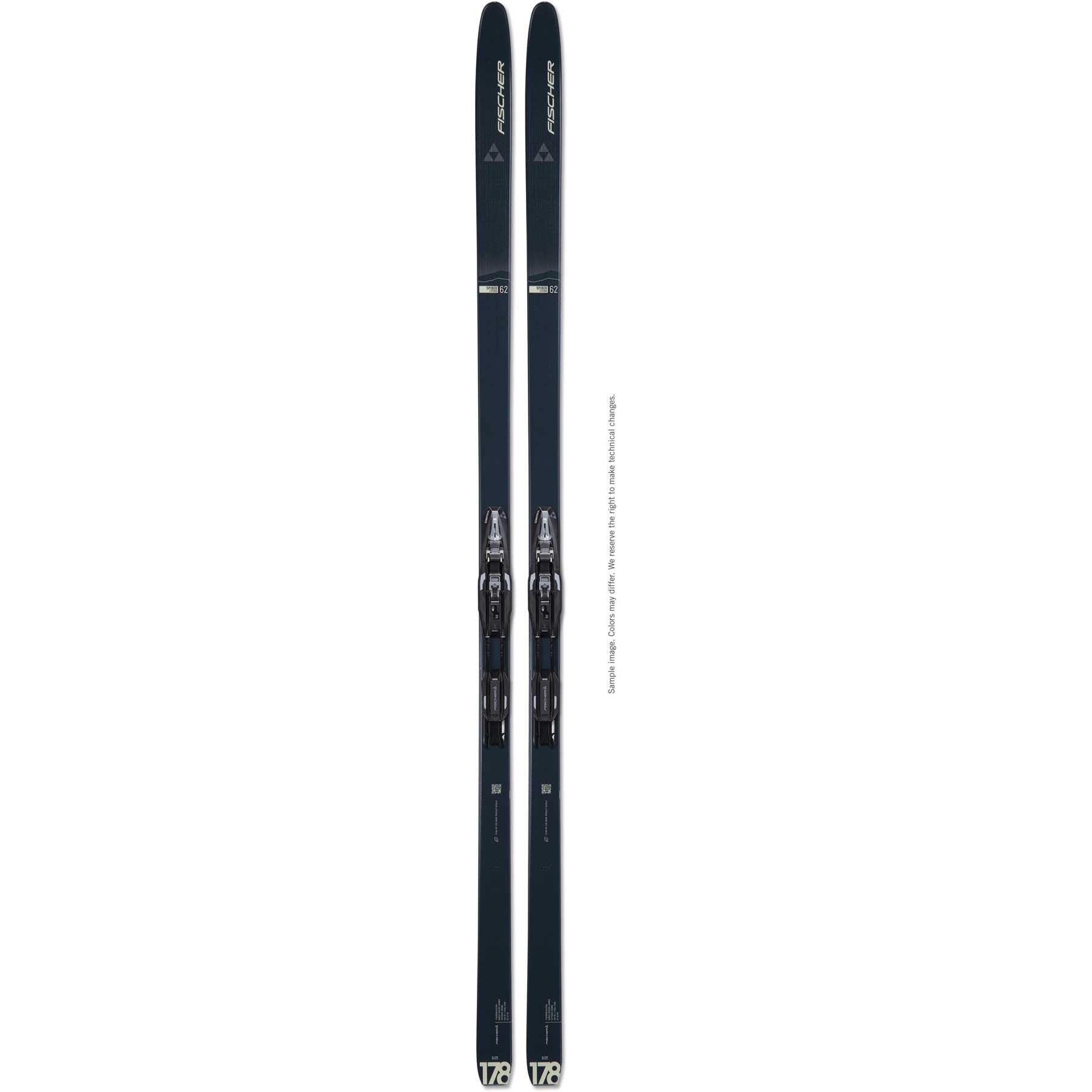 Fischer Spider 62 Crown Xtralite Mounted  Classic Ski