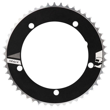FSA NS Track Chainring 1x 50T Tooth Count 144BCD 5-Bolt Pattern 1/8" Chain Width – BLK