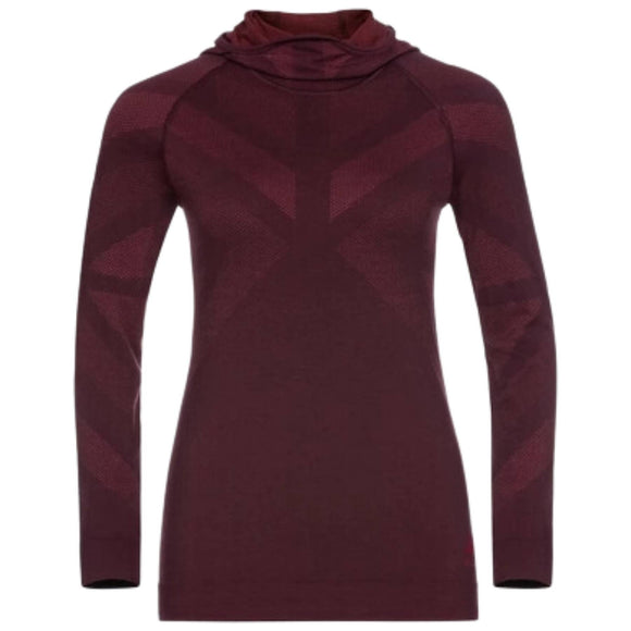 Odlo Kinship Warm Bl Top With Facemask L/S W