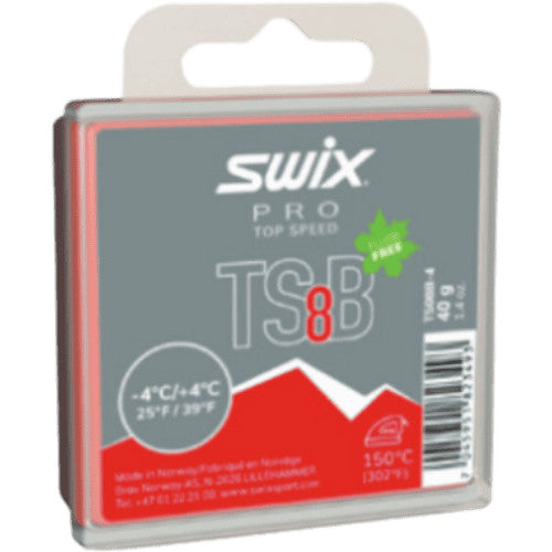 Swix Pro Top Speed Black 40g Glide Wax