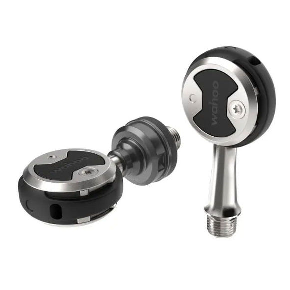 Wahoo Fitness Power Zero Single-Sided Power Pedals - Dual Sided Clipless Composite 9/16" BLK Pair Single-Sensing Speedplay