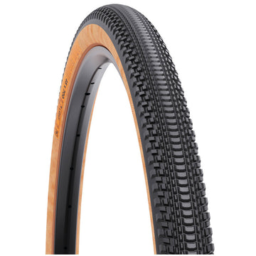 WTB Vulpine Tire - 700 x 45 TCS Tubeless Folding BLK/Tan Light/Fast Rolling Dual DNA SG