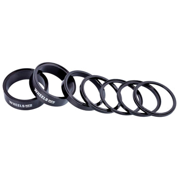 Wheels Manufacturing StackRight Headset Spacer Kit - Black
