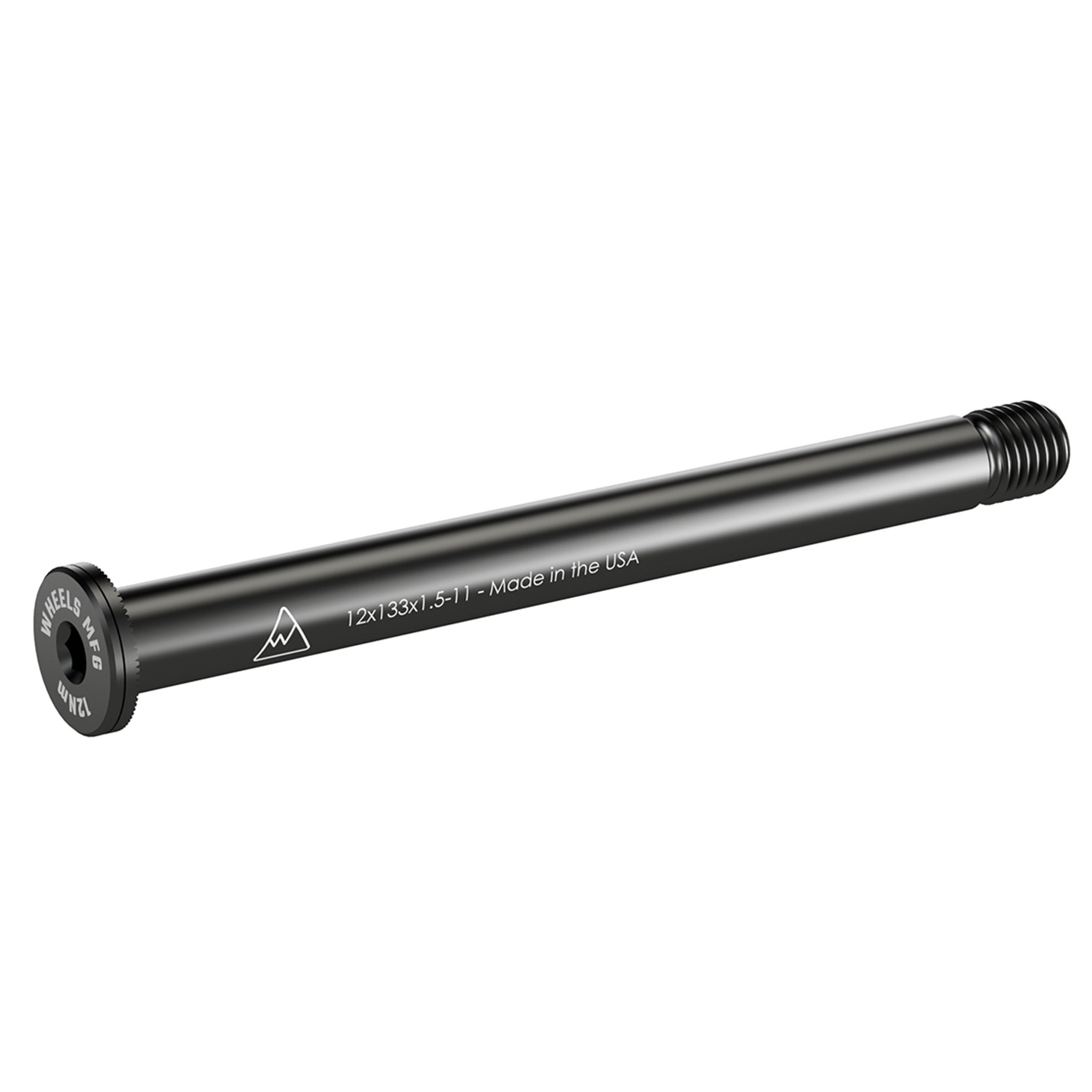 Wheels Mfg Thru-Axle Front 12mm 1.5x133mm - Blk
