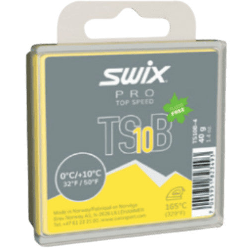 Swix Pro Top Speed Black 40g Glide Wax