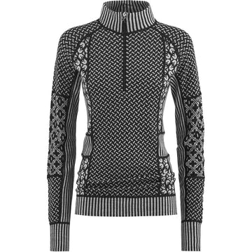 Kari Traa Smekker Half Zip Base Layer - 100% Merino Wool - 0