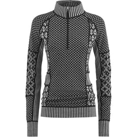 Kari Traa Smekker Half Zip Base Layer - 100% Merino Wool