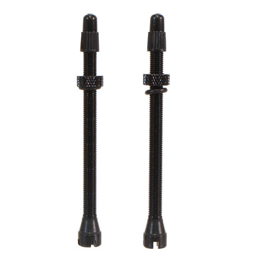 Industry Nine Tubeless Presta Valve Stem 80mm Pair Black
