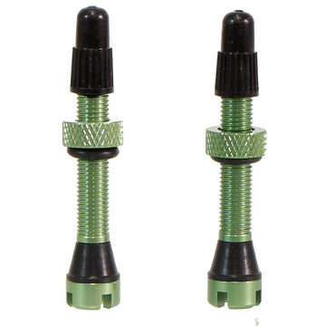 Industry Nine Tubeless Valves - 40mm Lime Pair