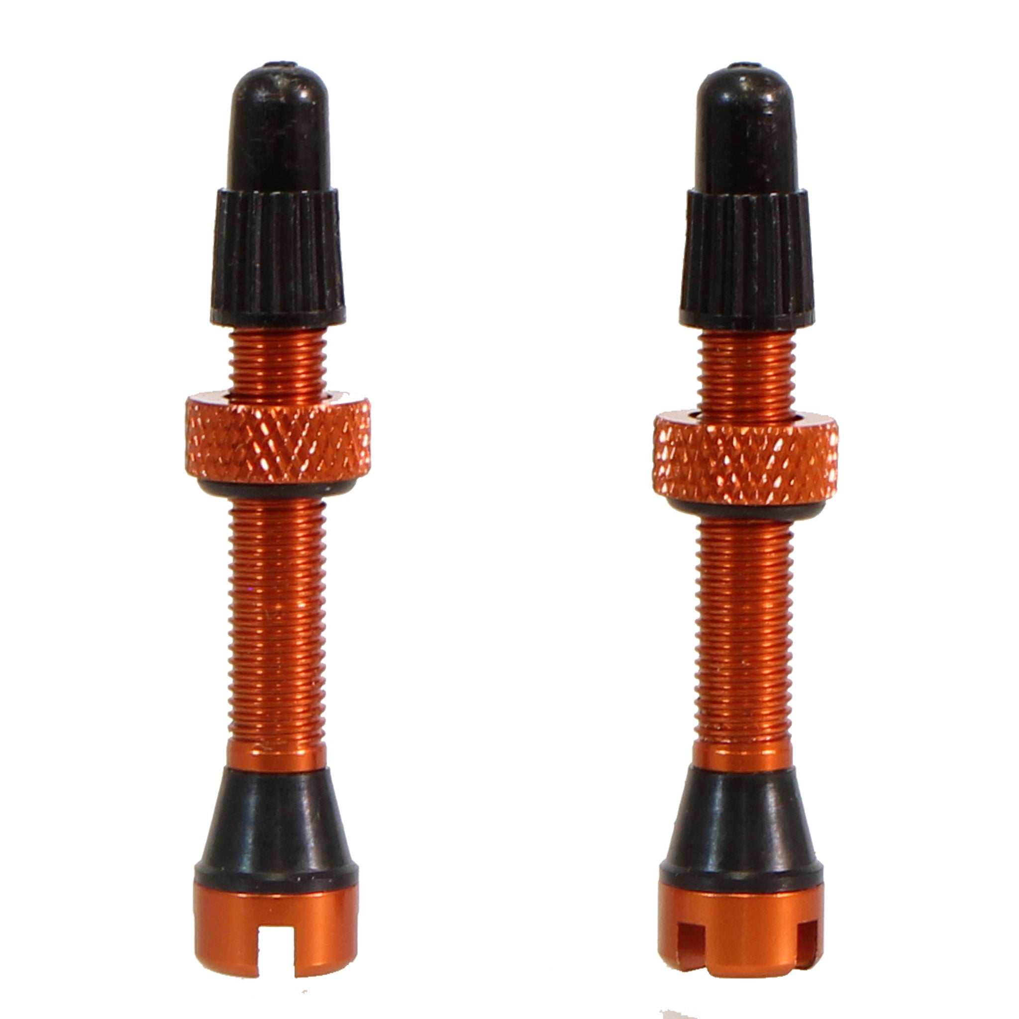 Industry Nine Tubeless Valves - 40mm Orange Pair