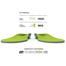 SuperFeet AP Support High (Green) Insoles-5