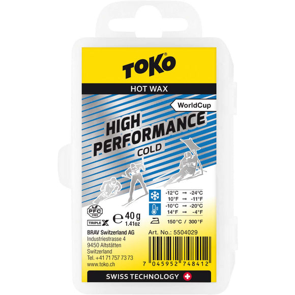 Toko World Cup High Performance Hot Wax 40g