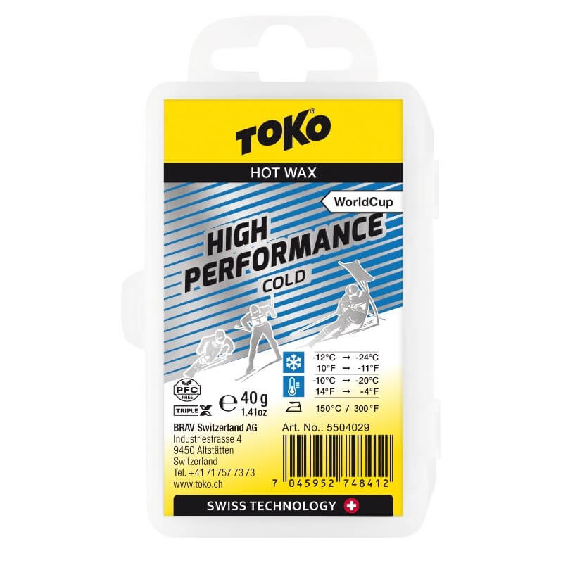 Toko World Cup High Performance Hot Wax 40g