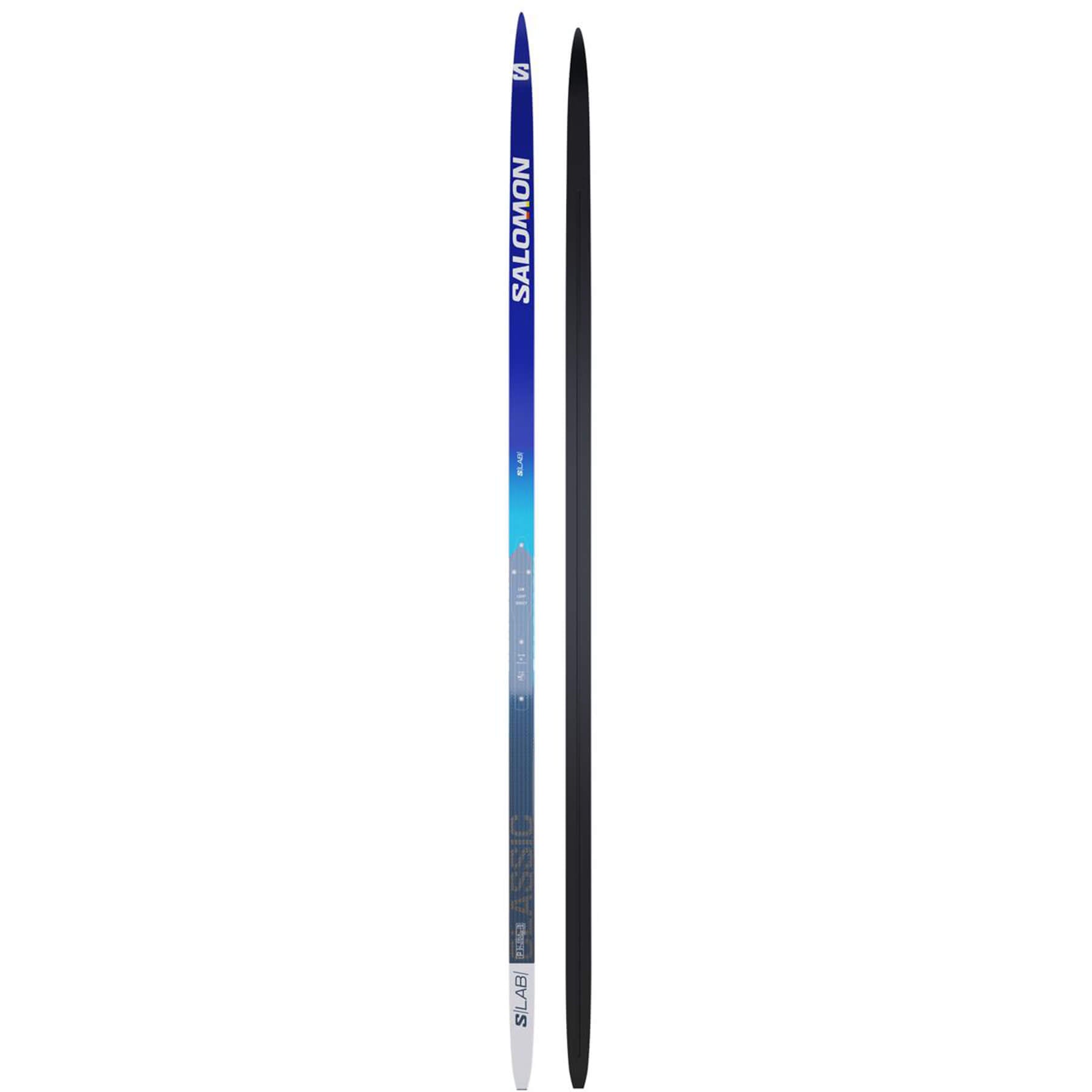 blue salomon skis Salomon S/Lab Carbon Classic Blue Ski 2023-2024