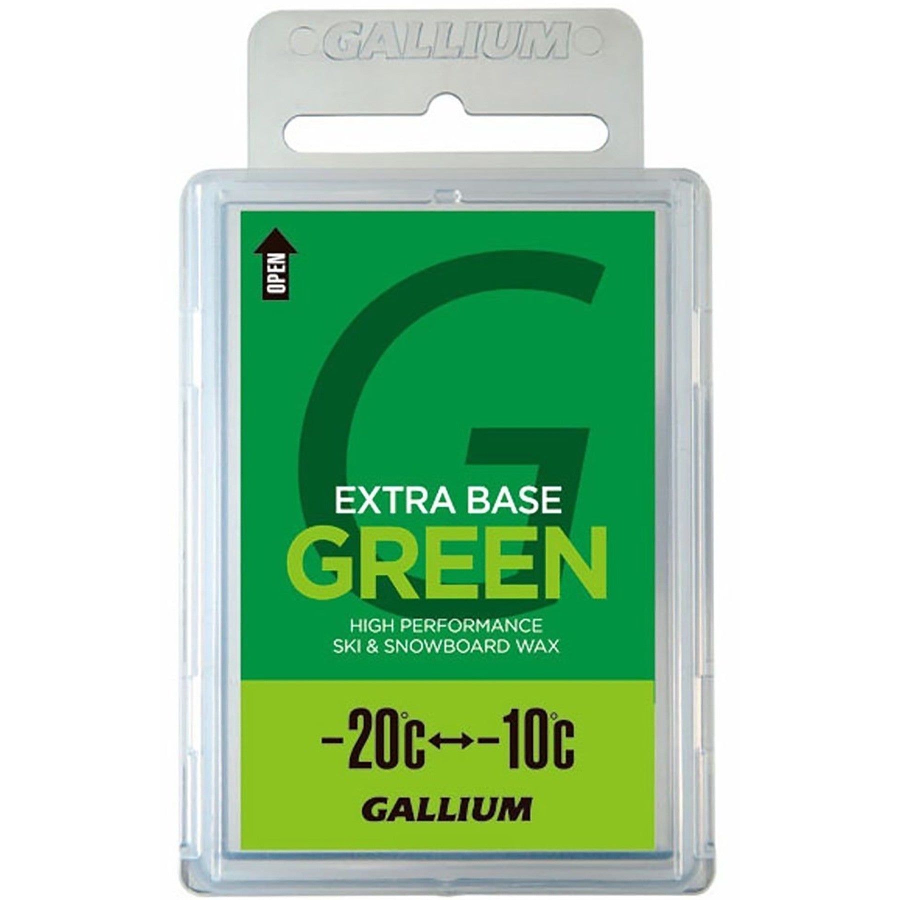 Gallium GREEN Glide Wax 200g