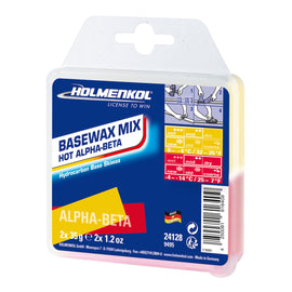 Holmenkol WC Basewax Mix Hot 2x35g