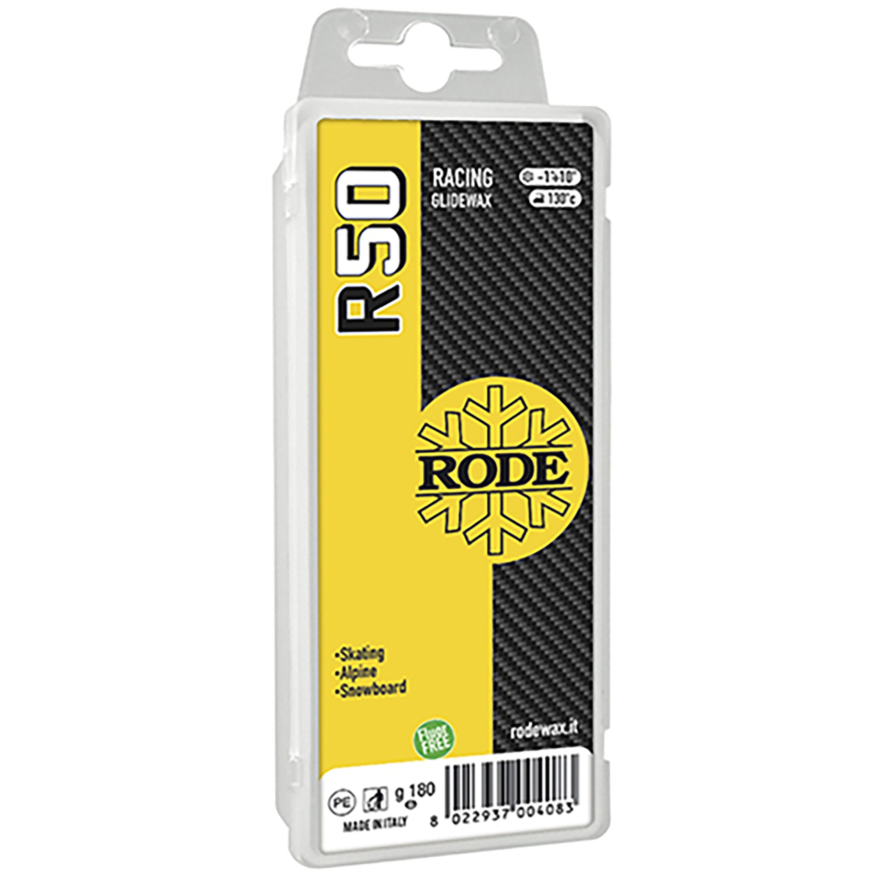 Buy r50-yellow-1-10-c Rode Racing Glide Wax 180g